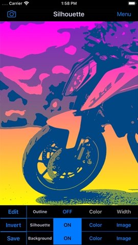 Silhouette app
