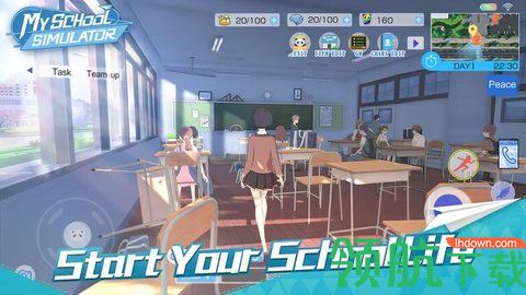 青春校园模拟器中文破解版