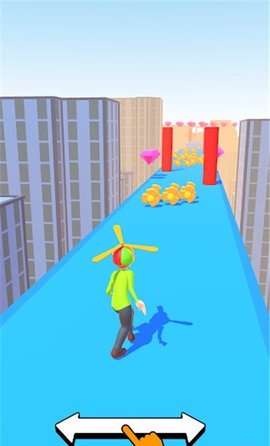 直升机小子跑酷最新版