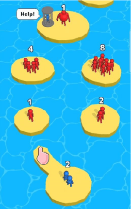 挖沙打仗(Draw Battle)游戏