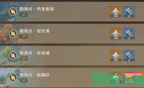 原神古时孤影勘探奖励有哪些 原神古时孤影勘探奖励分享