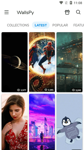 WallsPy高清壁纸APP