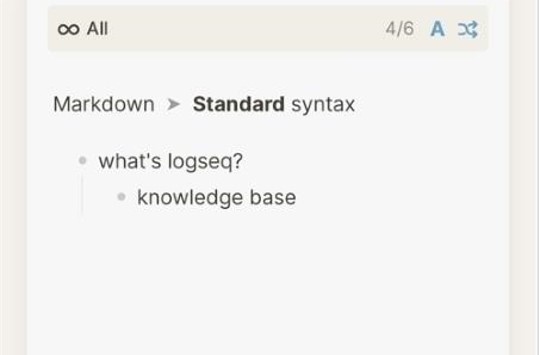 Logseq大纲笔记App移动端官方版