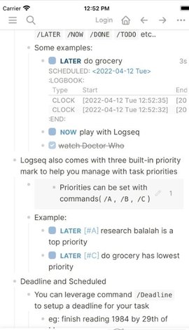 Logseq大纲笔记App移动端官方版