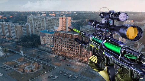 狙击手3d城市射击破解版