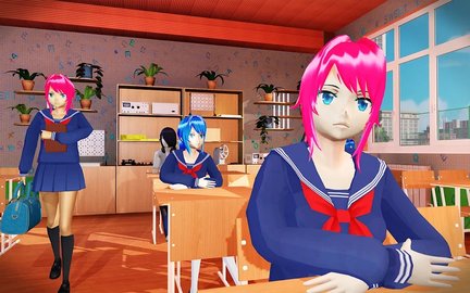 虚拟顽皮动漫女孩模拟中文版