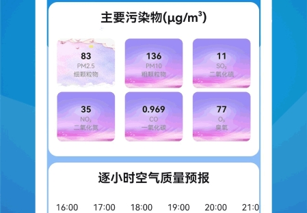 明日天气(24小时预报)APP