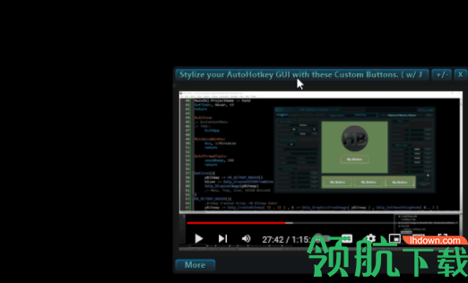 窗口局部显示软件Dockit