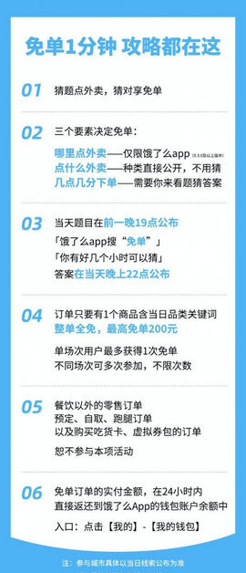饿了么6.24免单活动是什么时候 饿了么6.24免单答案公布