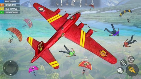 跳伞射击战争无敌版
