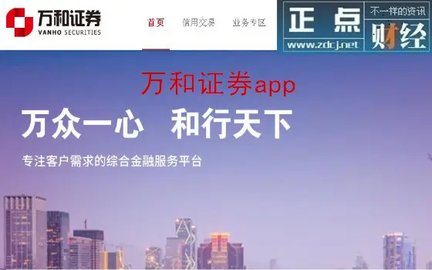 万和手机证券苹果版