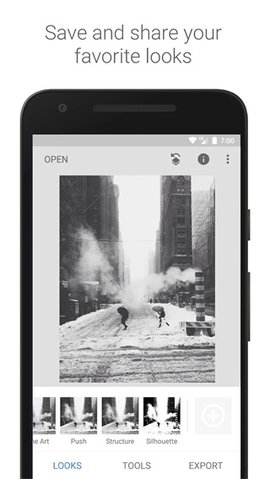 Snapseed(指划修图)app