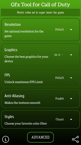 Gfx Tool for Call of Duty手机版