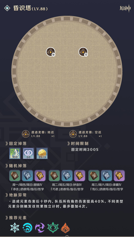 原神秘境3.0新增材料天赋圣遗物秘境全解析