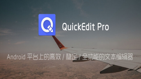 QuickEdit直装付费修改版