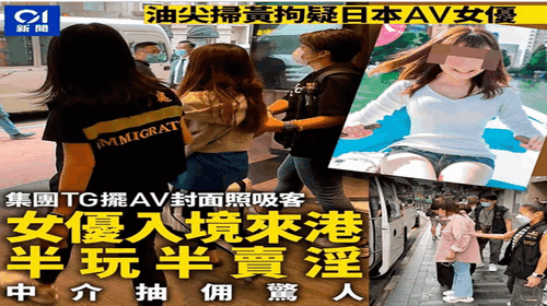 日本知名女星卖淫遭捕 当庭认罪被判入狱