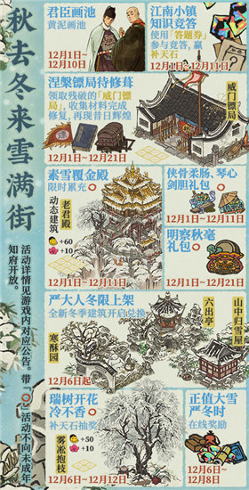 江南百景图秋去冬来雪满街怎么玩 秋去冬来雪满街活动攻略