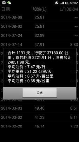 油耗计算器免费版