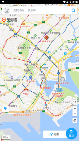新加坡地图APP电子版