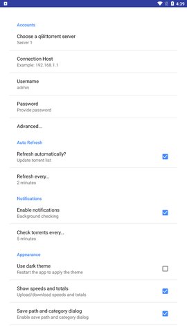 qbittorrent安卓中文版app