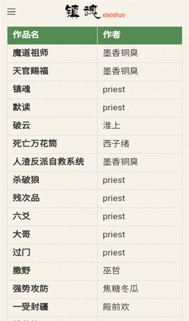 镇魂小说网安卓免费版