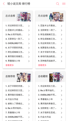 Bili轻小说安卓版