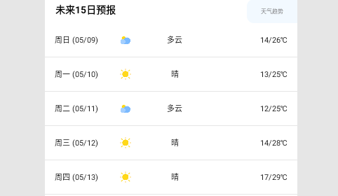 星晨天气2023最新版