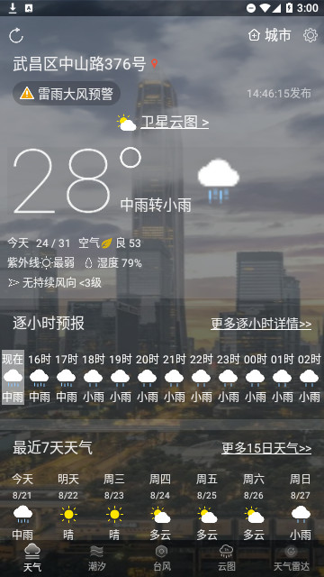 天气云图2023最新版
