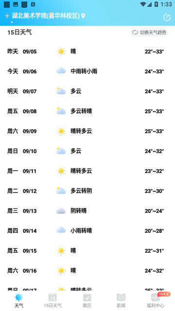 安心天气预报免费版
