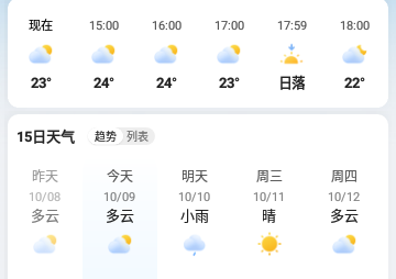 15日天气预报免费版