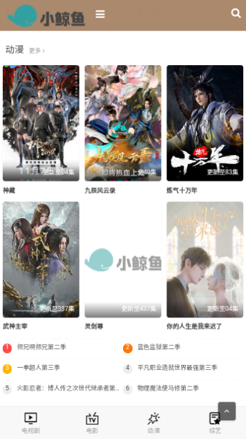 小鲸鱼电视TV纯净版