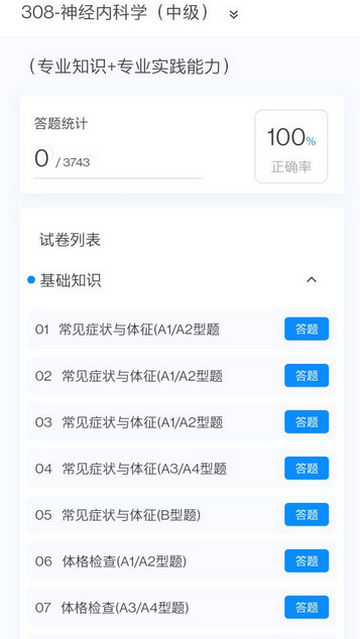 神经内科学新题库最新版
