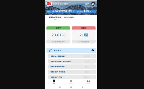 阿鹏考会计题库手机版