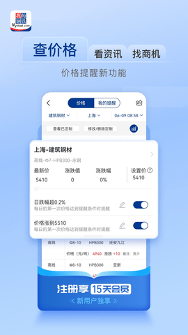 我的钢铁网2024最新版