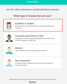 ResearchGate学术社交平台