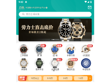 万表二手表2025最新版