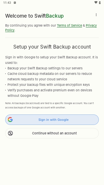 Swift Backup最新版