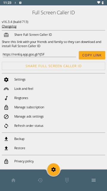 Full Screen Caller ID解锁高级版