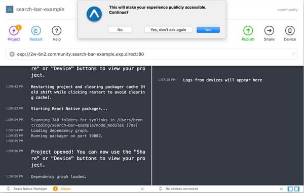 Expo XDE(Expo开发工具)官方版