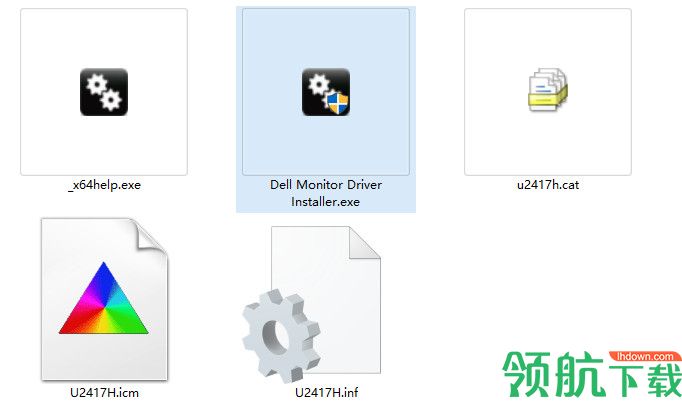 DELL U2417H 驱动程序