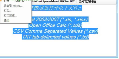 Xls阅读器中文汉化版