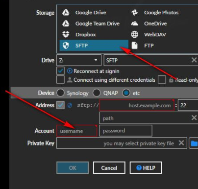 RaiDrive网盘映射工具官方版