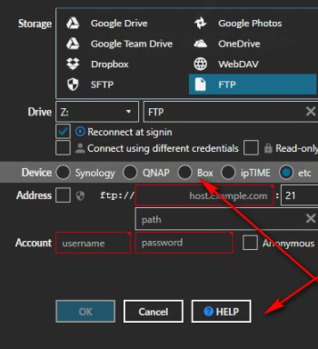RaiDrive网盘映射工具官方版