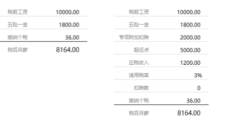 万能个税计算器官方版