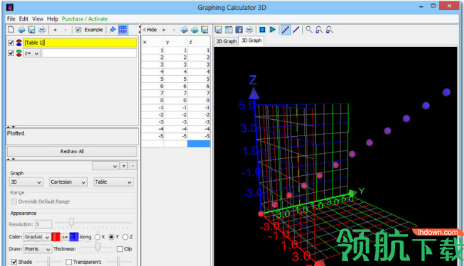 graphing calculator 3d中文版