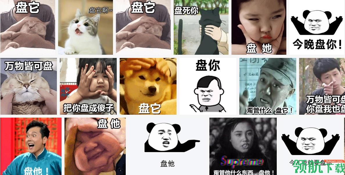 盘他表情包