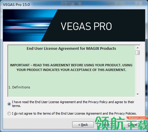 Vegas Pro 15破解版(附破解补丁)