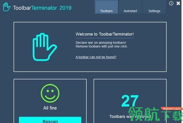 ToolbarTerminator(浏览器插件清理工具)免费版