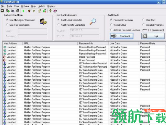 SpotAuditor密码恢复工具官方版