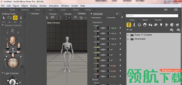 Poser Pro 11汉化版(附注册机)